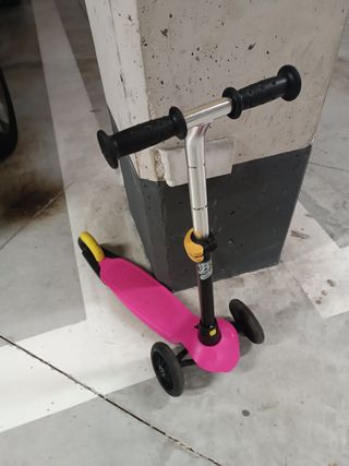 Patin infantil rosa