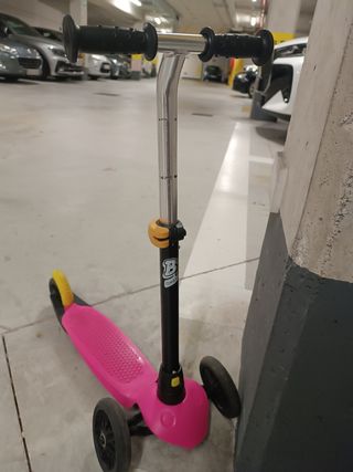 Patin infantil rosa