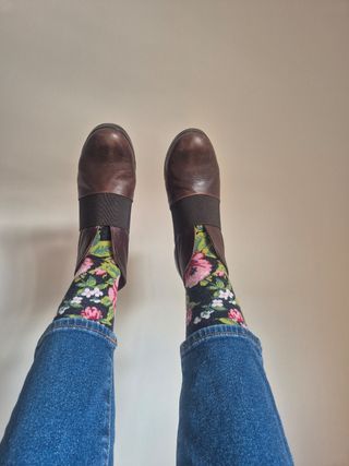 Botines Eva vs Maria marrones