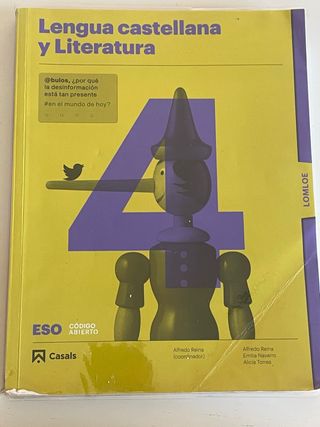 Lengua castellana y Literatura 4 ESO LOMLOE