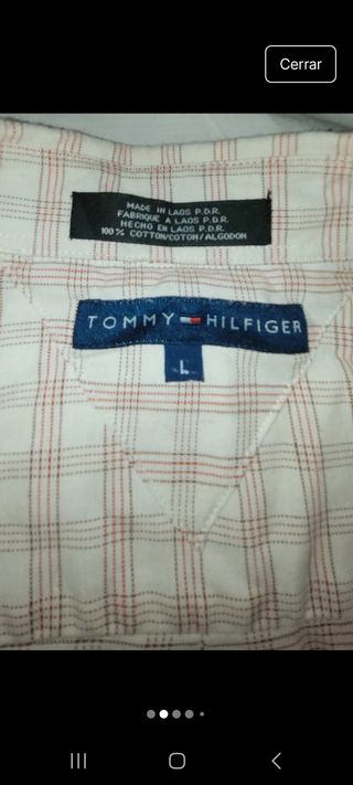 Camisa Tommy Hilfiger L