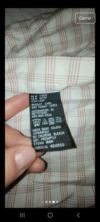 Camisa Tommy Hilfiger L