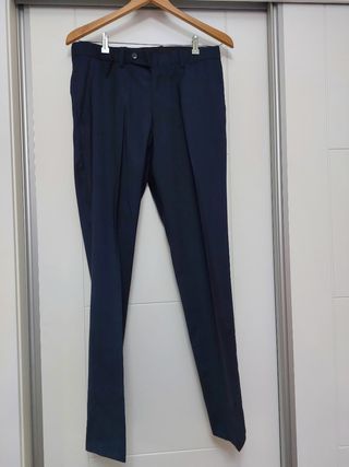 Traje azul marino hombre + corbata Talla S-M