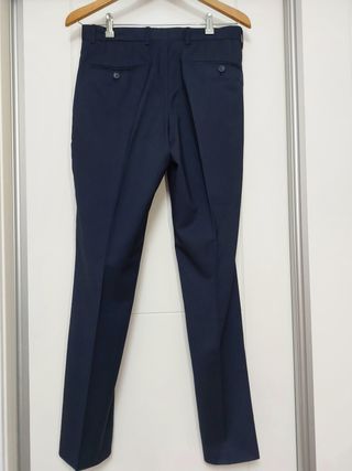 Traje azul marino hombre + corbata Talla S-M
