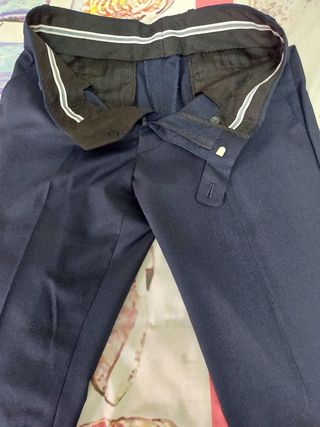 Traje azul marino hombre + corbata Talla S-M