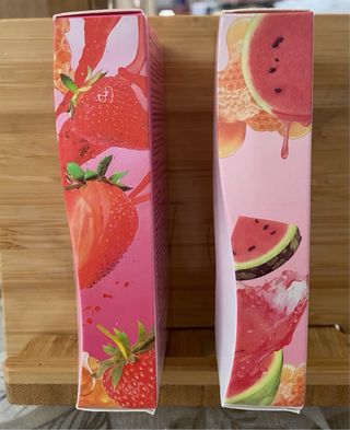 oli labbra Gisou . Gusti 
fragola/miele/cocco/me