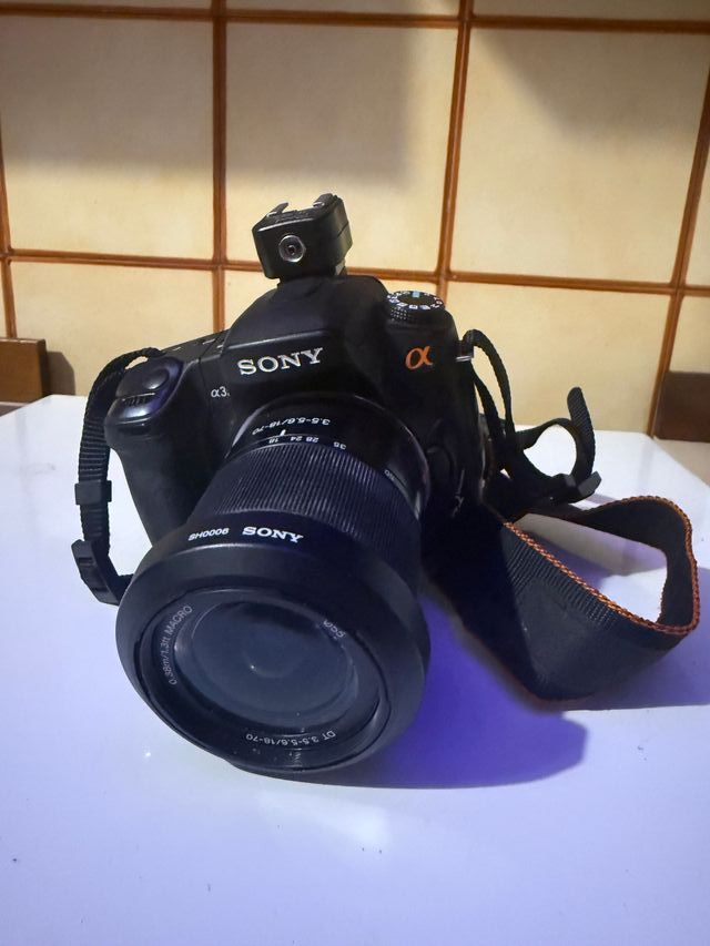 Sony Alpha 350 DSLR –14,2 MP–Reflex Digitale 