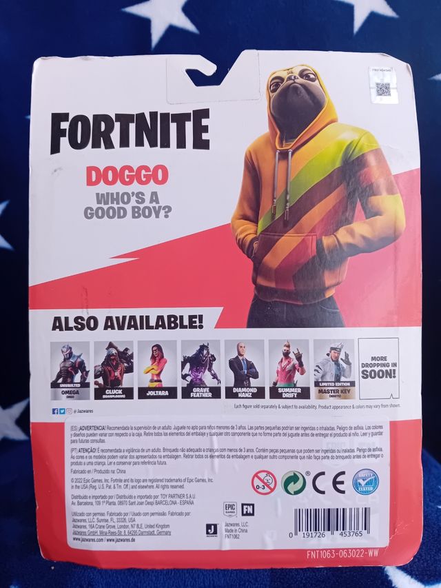 Figura Fortnite Doggo + Lil' Treat