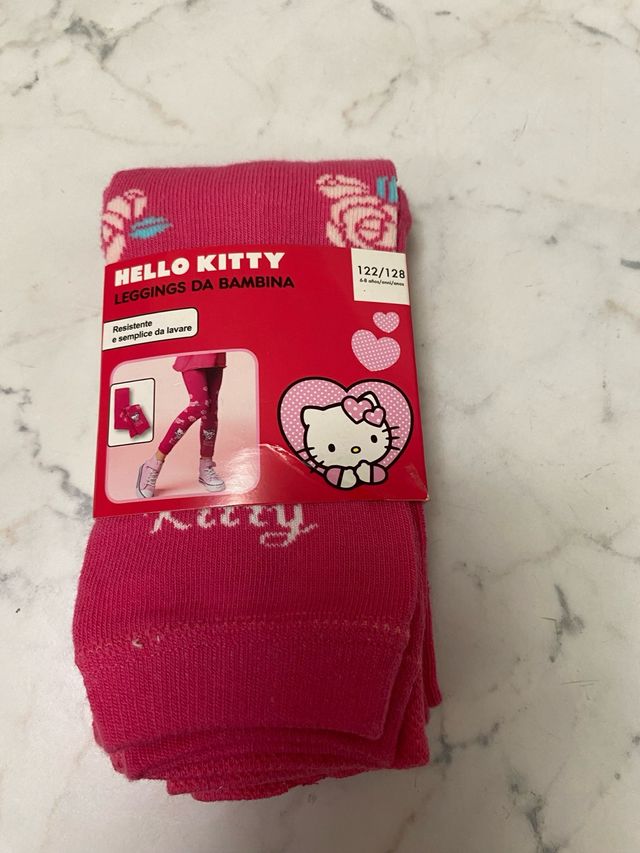 Leggings Hello Kitty bimba 6-8 anni