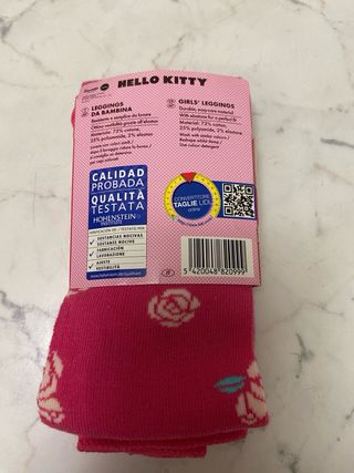 Leggings Hello Kitty bimba 6-8 anni