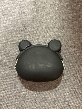 Monedero silicona gato negro