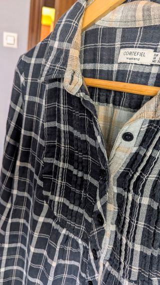 Camisa Cortefiel cuadros M