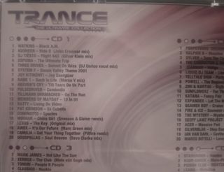 Pack Trance The Ultimate Collection 2001
