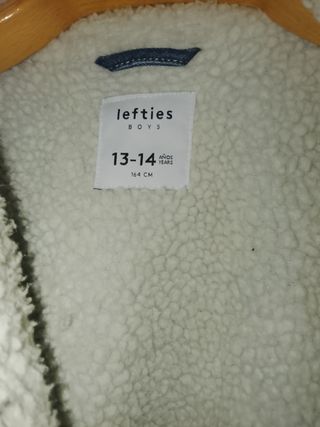 Cazadora Lefties niño 13-14 años