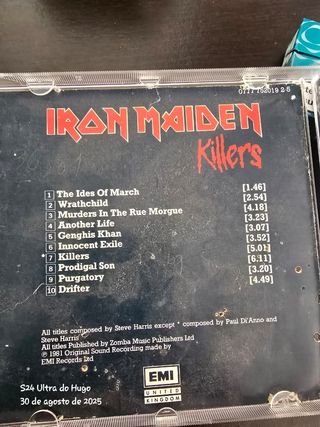 CD Iron Maiden - Killers