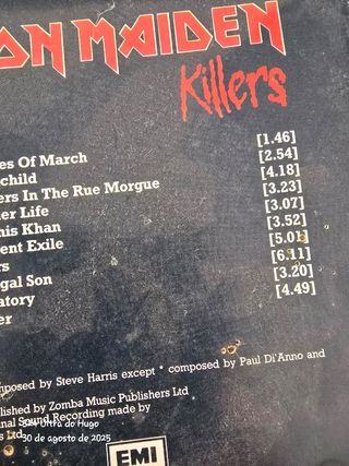 CD Iron Maiden - Killers