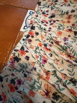 Falda floral - Corta - Multicolor
