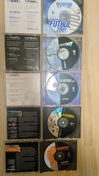 Juegos Retro PC: Fútbol 5,6,7 + Basket 4.5