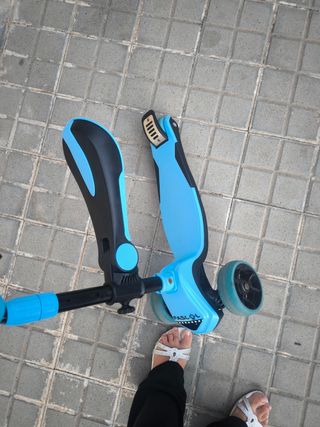Patín con sillín 