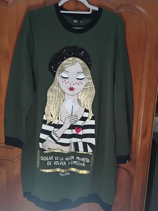 Vestido Keep&Trendy - Verde Militar