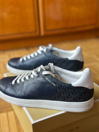 Zapatillas Michael Kors 44 - Azul/Blanco