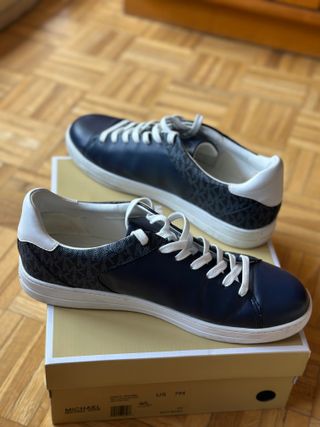 Zapatillas Michael Kors 44 - Azul/Blanco