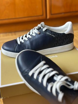 Zapatillas Michael Kors 44 - Azul/Blanco