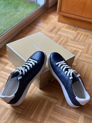 Zapatillas Michael Kors 44 - Azul/Blanco