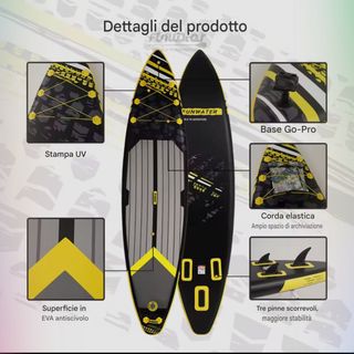Tavola SUP Gonfiabile Paddle Board 350x84x15 Surf
