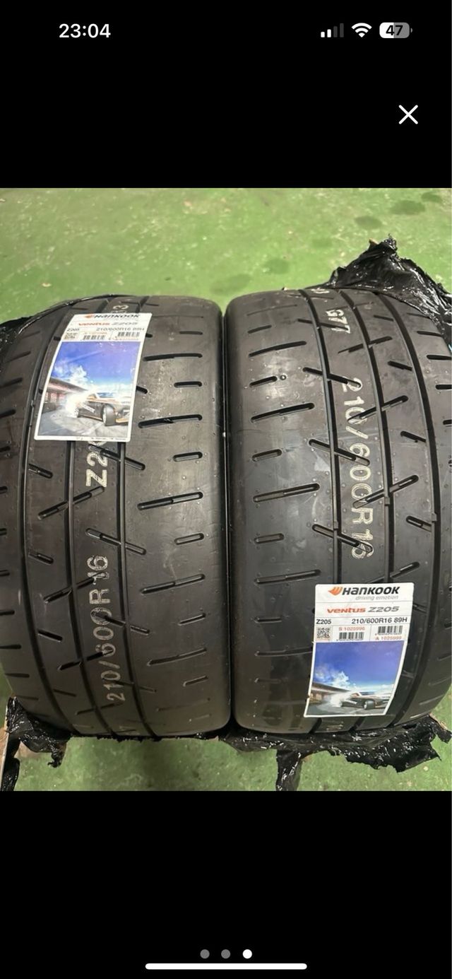 Neumáticos Hankook Ventus Z208 T53