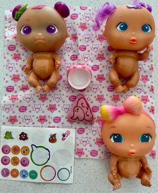 3 Mini Bellies - Muñecas