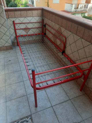 Rete letto singola metallo