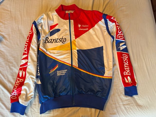Chaqueta equipo Banesto Nalini Talla L