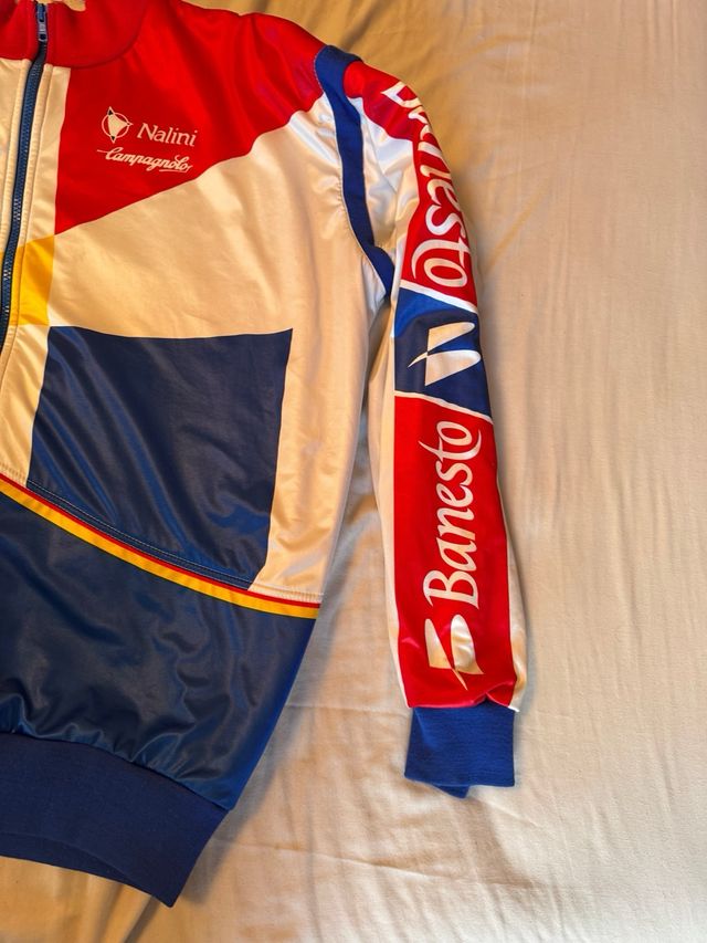 Chaqueta equipo Banesto Nalini Talla L