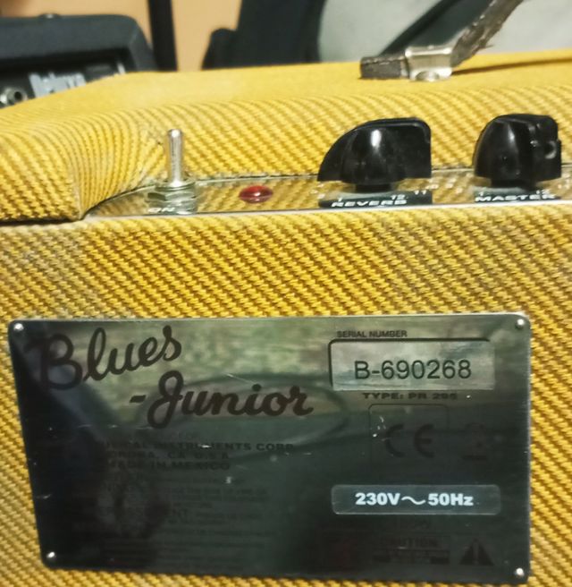 Amplificador Fender Blues Jnr (15 vatios)