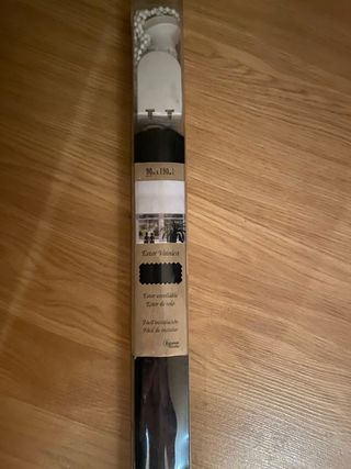 Estor Enrollable 90x190cm Negro