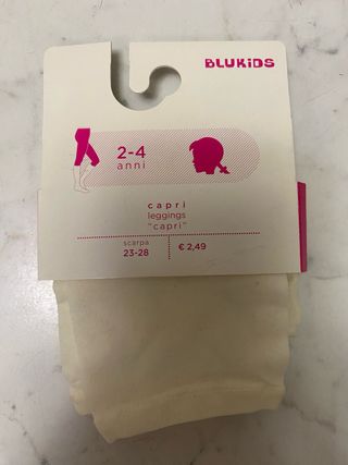 Collant Blukids bimbi 2-4 anni