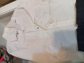 Traje niño - Azul y blanco