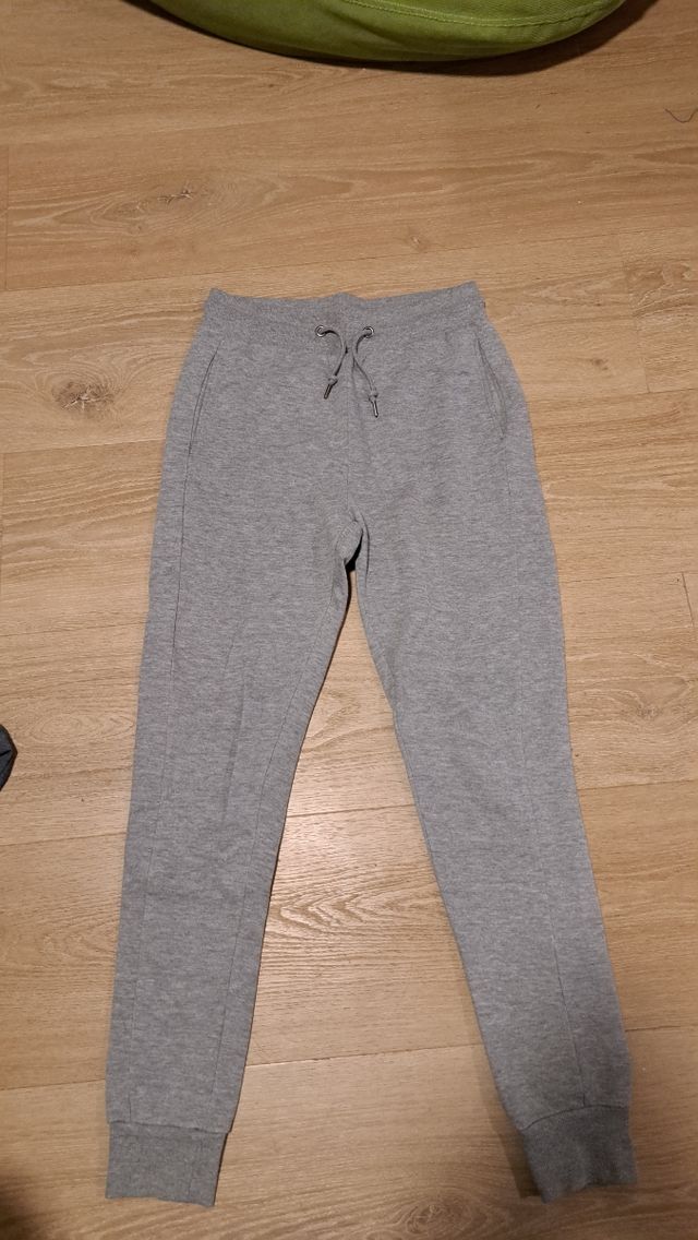 Pack 2 pantalones chándal gris y azul