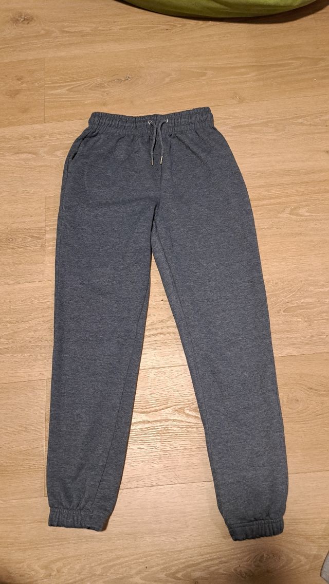 Pack 2 pantalones chándal gris y azul