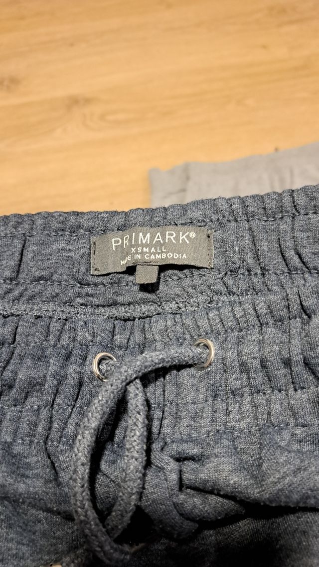 Pack 2 pantalones chándal gris y azul