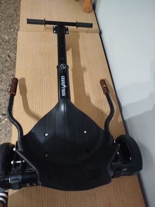 Hoverboard Denver negro con asiento