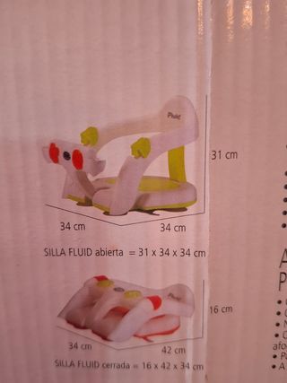 Silla bañera bebé Jane Fluid