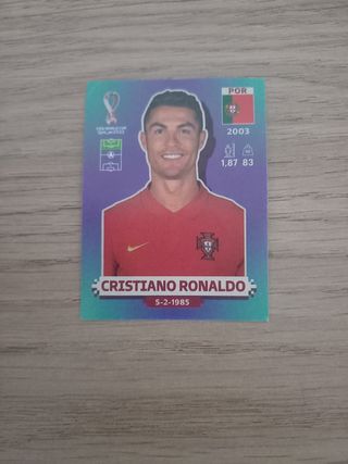 Cromo Cristiano Ronaldo Mundial 2022