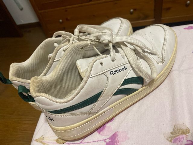 Zapatillas Reebok blancas y verdes