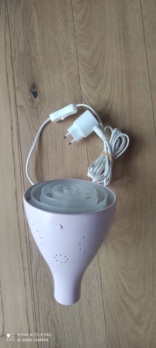 LÁMPARA DE PARED INFANTIL ROSA