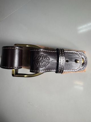 Cinturón Loewe vintage marrón