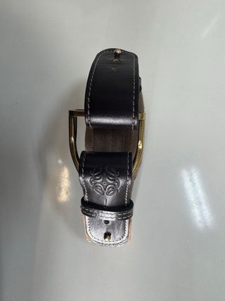 Cinturón Loewe vintage marrón