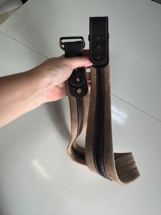 Cinturón Loewe vintage marrón