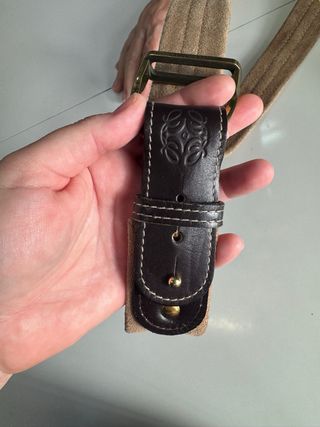 Cinturón Loewe vintage marrón